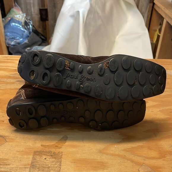 Paul Green brown suede boots - Picture 7 of 16